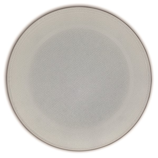 8'' 2 Way Coaxial Ceiling Speaker, Taps at 15/10/5/2.5/1.25W 100/70V & 8ohm, White