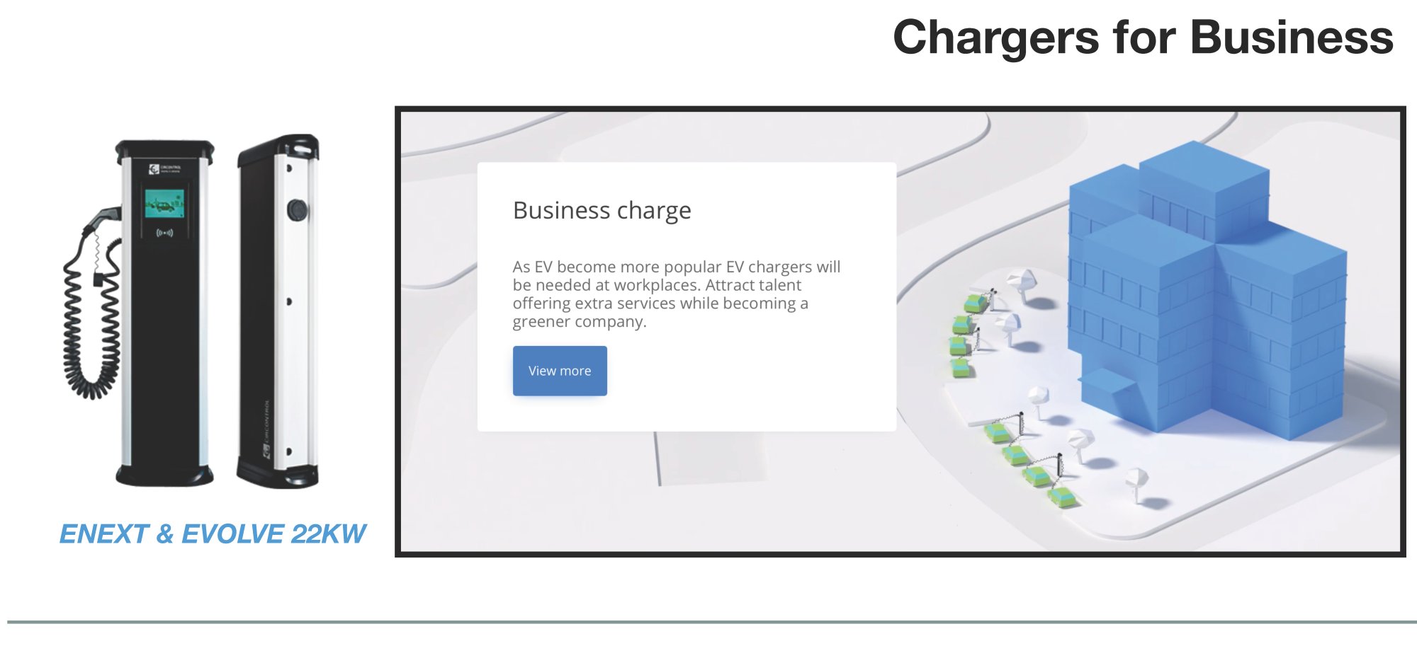 Chargers for business